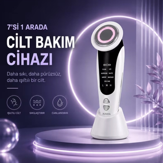 Cilt Bakım Cihazı 7’si 1 Arada Göz Altı Bakımı ve Siyah Nokta Temizleme Sıkılaştırma