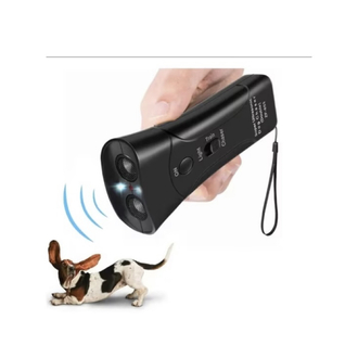 Sensörlü Ultrasonik Köpek Uzaklaştırıcı Işıklı Lazerli Havlama Önleyici Eğitim Modlu
