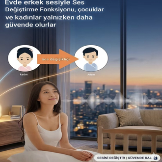 Kablosuz HD Video Kapı Zili – WiFi Bağlantılı Akıllı Güvenlik Kamerası