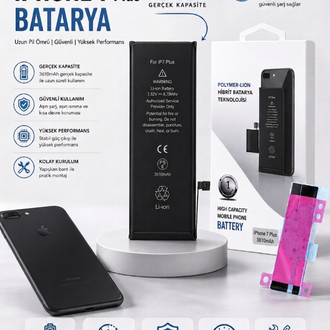 iPhone 7 Plus Yüksek Kapasiteli Batarya(3610mAh)