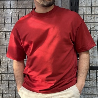 Oversize Kırmızı Tshirt