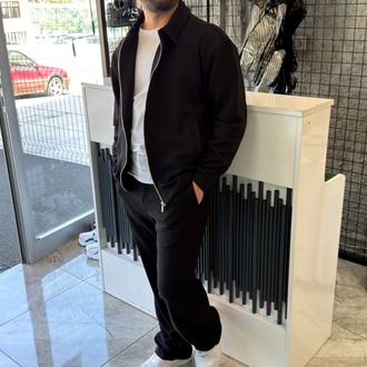 Premium Fermuarlı Takım Siyah