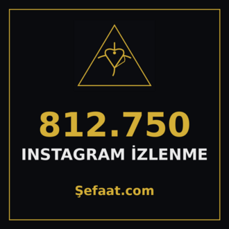 812.750 Instagram İzlenme