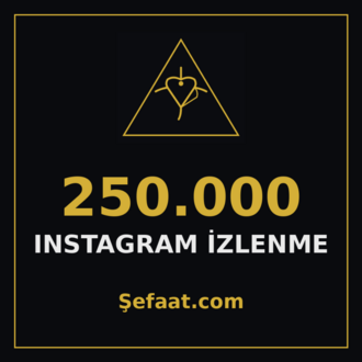 250.000 Instagram İzlenme