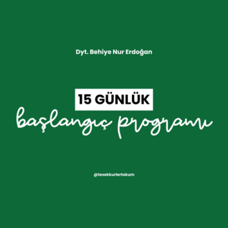 15 Günlük Başlangıç Programı