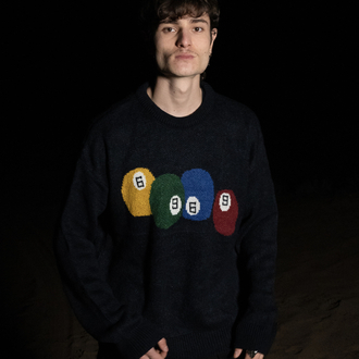 8Ball Print | Triko Kazak