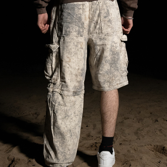 Cream Baggy Fit | Cargo Pant Şort