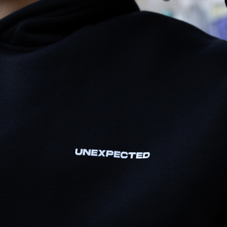 Unexpected | Black Oversize Hoodie