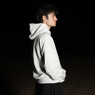S.H Boxy Fit | Grey Oversize Hoodie
