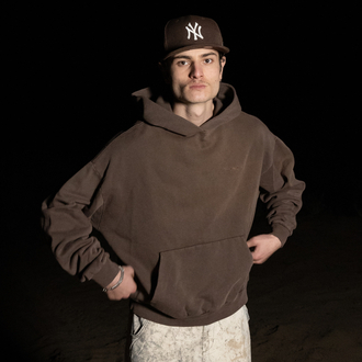 S.H Boxy Fit | Brown Oversize Hoodie