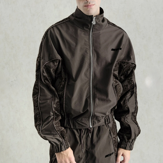 Gst Brown | Boxy Parachute Jacket