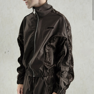 Gst Brown | Boxy Parachute Jacket