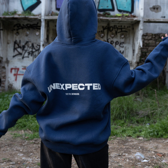 Unexpected | Navy Oversize Hoodie