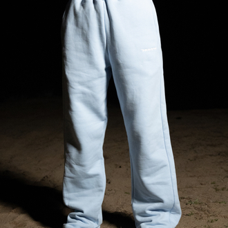 S.H Baggy Fit | Blue Open Leg Jogger