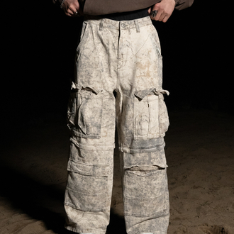 Cream Baggy Fit | Cargo Pant Şort