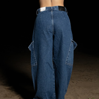 Urban Cargo | Denim Baggy Jean