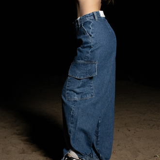 Urban Cargo | Denim Baggy Jean
