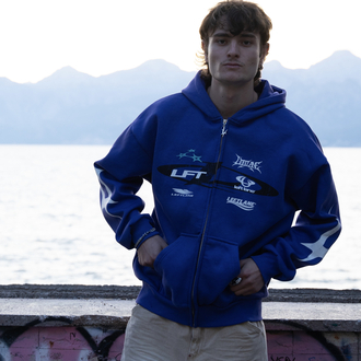 LFT Full Zip | Purp Oversize Jacket