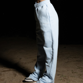 S.H Baggy Fit | Blue Open Leg Jogger