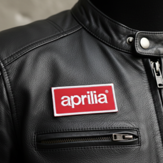 Aprilia Logolu Premium Nakışlı Patch / Arma (ÖN SİPARİŞ)