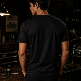 Premium Basic Black T-Shirt