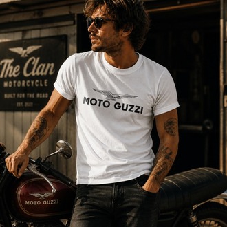 Moto Guzzi Logolu T-shirt