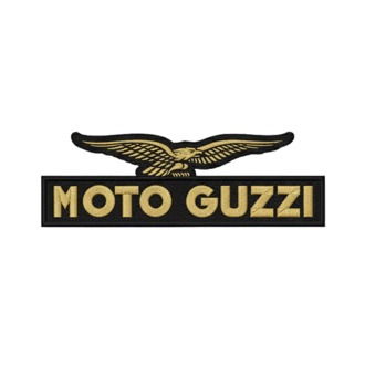 Moto Guzzi Logolu Nakışlı Arma / Yama