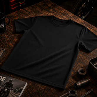 Premium Basic Black T-Shirt