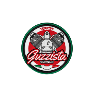 "Guzzista" Nakışlı Arma / Yama 