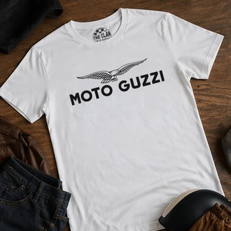 Moto Guzzi Logolu T-shirt