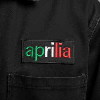 Aprilia Racing İtalyan Bayrağı Detaylı Premium Nakışlı Patch (ÖN SİPARİŞ)