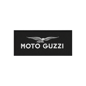 Moto Guzzi Logolu Nakışlı Arma / Yama (Black)