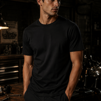 Premium Basic Black T-Shirt