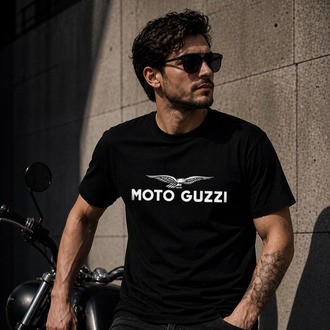 Moto Guzzi Logolu T-shirt