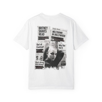 "2007 Britney" White T-Shirt