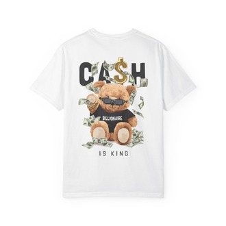 "Cash is King" White T-Shirt