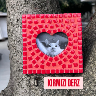 Kalp Fotoğraf Çerçevesi 2’li Set