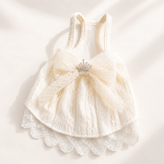 Luxury Princess Beyaz Elbise | The Dog Store