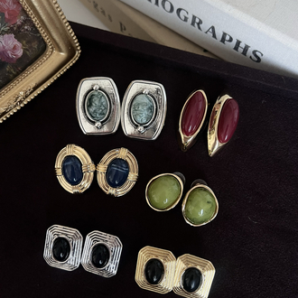 Silver Vintage Küpe