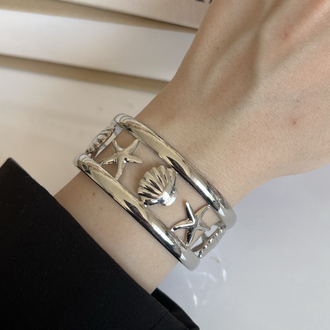 Silver Summer Kelepçe | çelik 