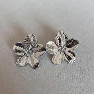 Yonca Silver Küpe