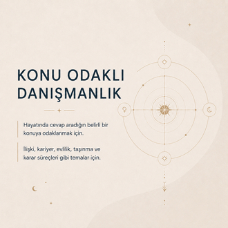 Konu Odaklı Astroloji Danışmanlığı