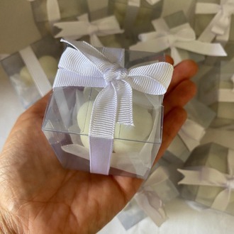 Premium Kalite Hediyelik Mum %100 Soya Mini Bubble 25 adet