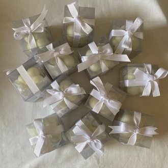 Premium Kalite Hediyelik Mum %100 Soya Mini Bubble 25 adet