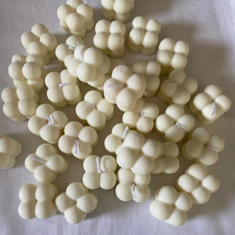 Premium Kalite Hediyelik Mum %100 Soya Mini Bubble 25 adet