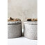 Stone candle large