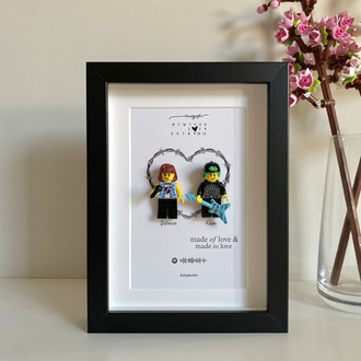 15x20 Tek Figürlü Kişiselleştirilebilir Çerçeve