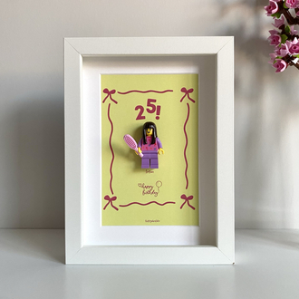 15x20 Tek Figürlü Kişiselleştirilebilir Çerçeve