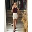 Çıtçıtlı Astarlı Bordo Atlet