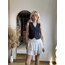 ZARA Marka Düğmeli Lacivert Yelek